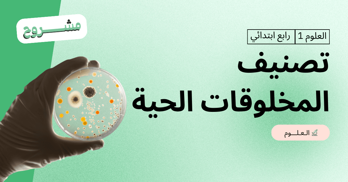القورو - Algooru - شرح درس تصنيف المخلوقات الحية